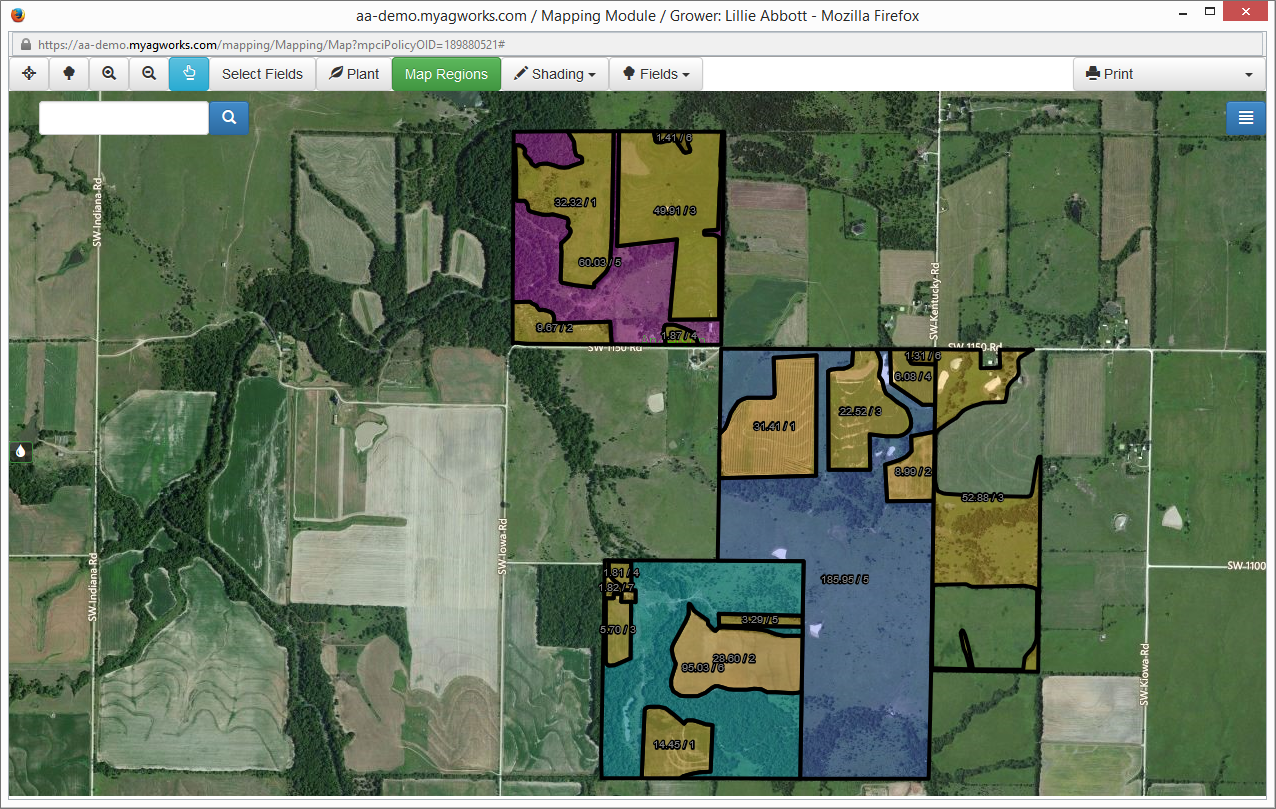 Plant, View, & Maintain Fields with Mapping